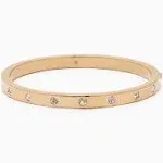 Kate Spade Set in Stone Hinged Bangle - Gold