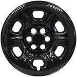 16&#034; 4pc Gloss Black Wheel Skins (Set of 4) for 2005-2022 Nissan Frontier