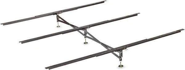 Glideaway XS X Support Bed Frame System Gs-3 XS Model 3 Cross Rails and 3 Legs