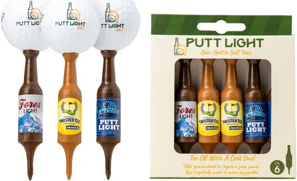 Beer Bottle Golf Tees