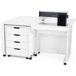 Arrow- Laverne and Shirley Sewing Cabinet White