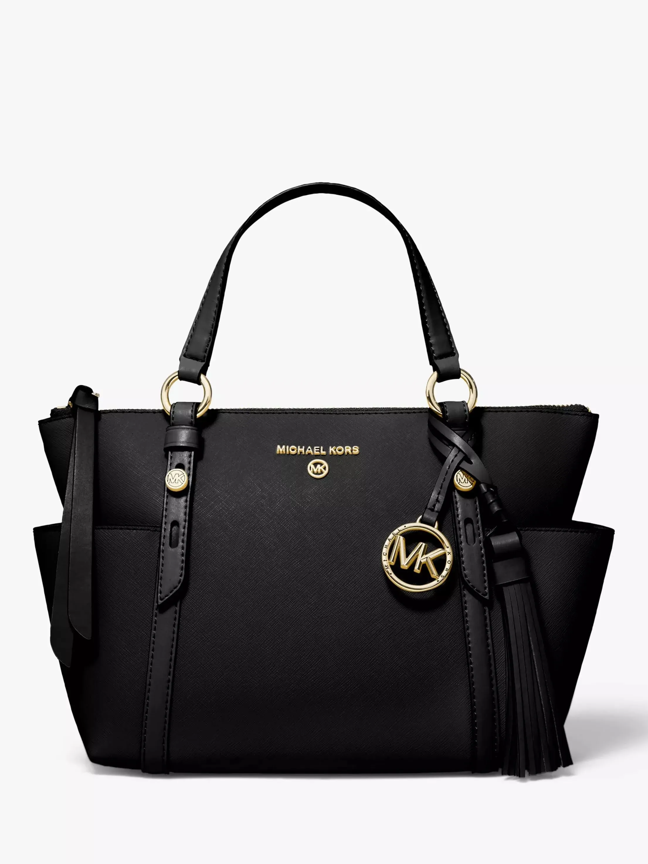 Michael Kors Black Nomad Small Leather Bag