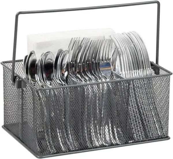 Mind Reader Mesh Storage Basket & Organizer