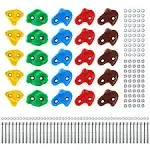 25PCS Rock Climbing Holds for , Large Climbing Holds for Play Set, Swingset -...