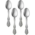 Oneida Michelangelo Fine Flatware Dinner Fork, Set of 4 , 18/10 Stainless Steel, Silverware Set, Dishwasher Safe