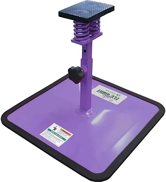 Tumbl Trak Fly Right Cheer Stunting Balance &amp; Flexibility Trainer Purple