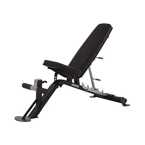 Inspire Fitness Workout Bench for Home Gym - Adjustable Weight Bench for Weightl