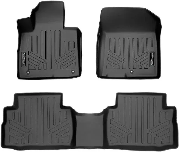 Custom Fit All Weather Black Floor Mat Set for 2021-2023 Hyundai Santa Fe