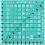 Creative Grids Quilt Ruler 16-1/2in Square - CGR16