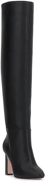 Mistia Over The Knee Boot in Black