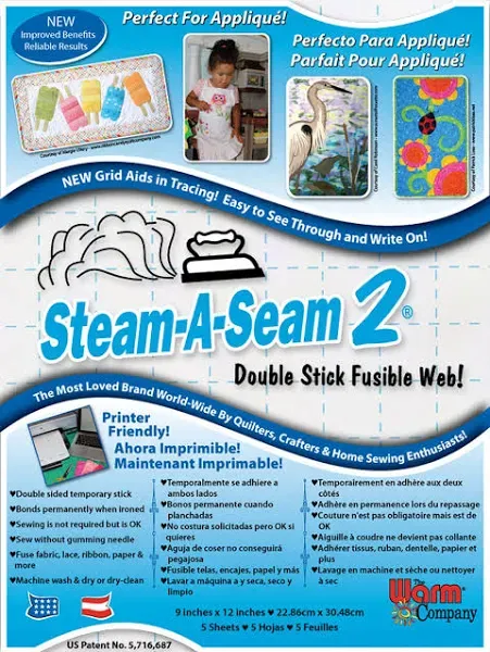 Warm Company Steam-A-Seam 2 Fusible Web