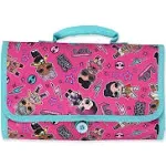 L.O.L Surprise! Girl's Tri-Fold Multipurpose Collectible Toy Storage Accessory Toiletry Travel Bag Case, B20lo45881, Size: One size, Pink