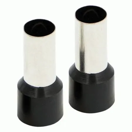 Install Bay FRL10BK 1/0ga Ferrules Black Barrel