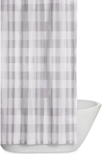 Truly Soft Everyday Buffalo Plaid Shower Curtain