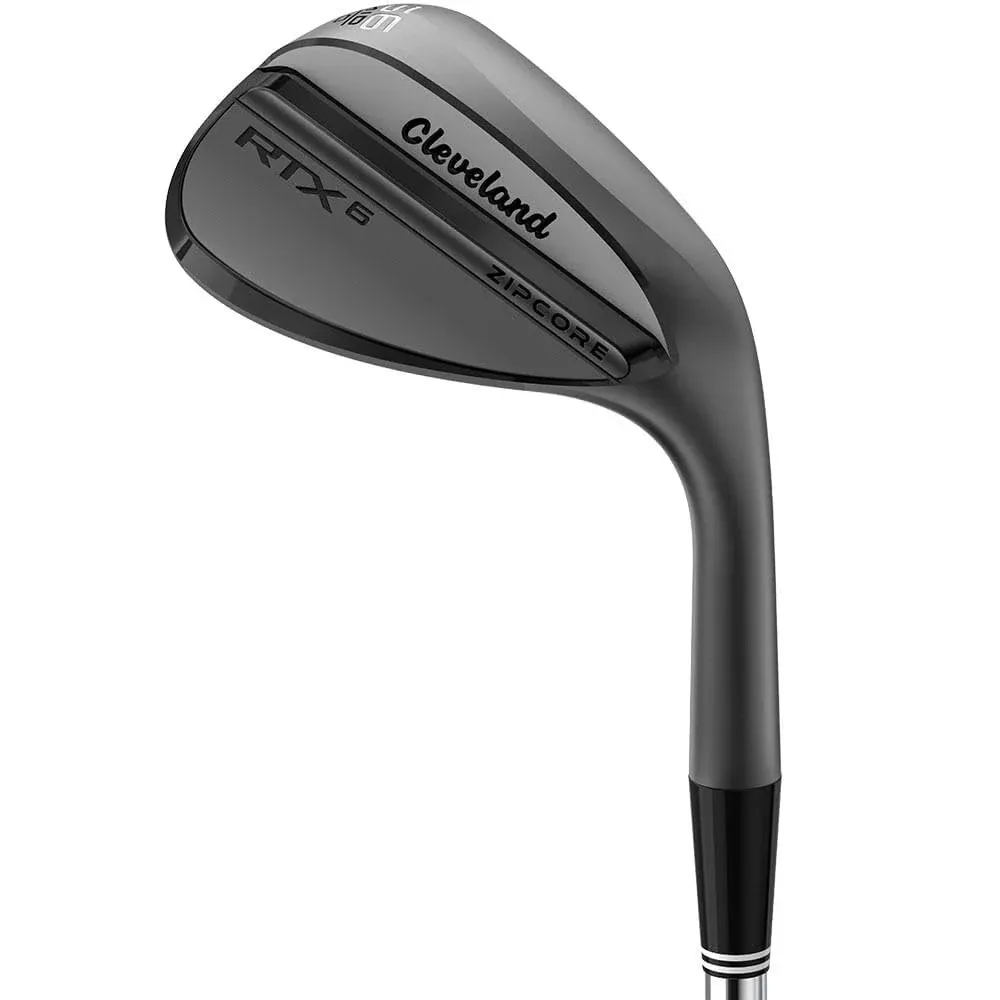 Cleveland Golf RTX6 Zipcore BKS 58 Mid LH NA, Black Satin