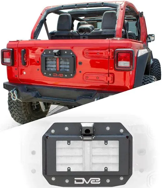 DV8 Offroad Jeep Wrangler JL Spare Tire Delete Kit TSJL-02