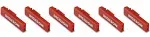 Dickson P222 Chart Recorder Pens, Red (Pack of 6)