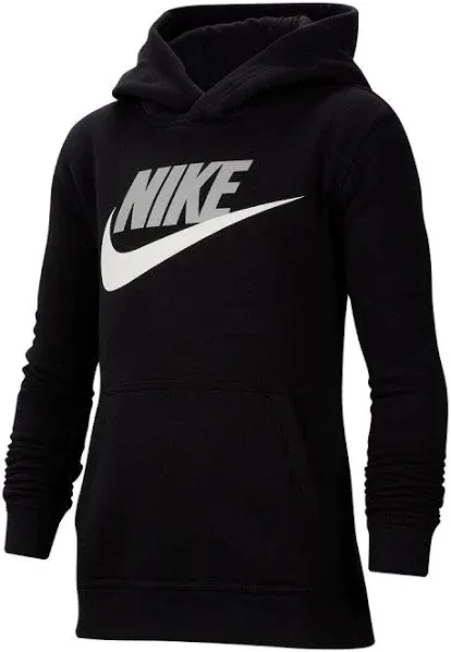 Nike Sportswear Club Fleece Big Kids’ Pullover Hoodie CJ7861 Medium Stained