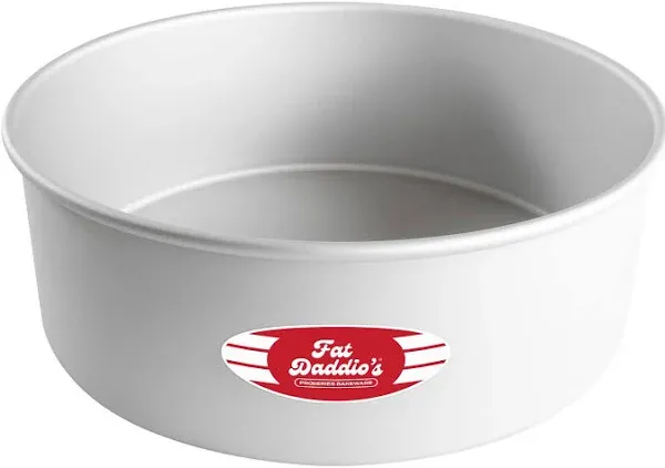 Fat Daddio's Anodized Aluminum Round Cake Pan, 10-Inch x 4-Inch