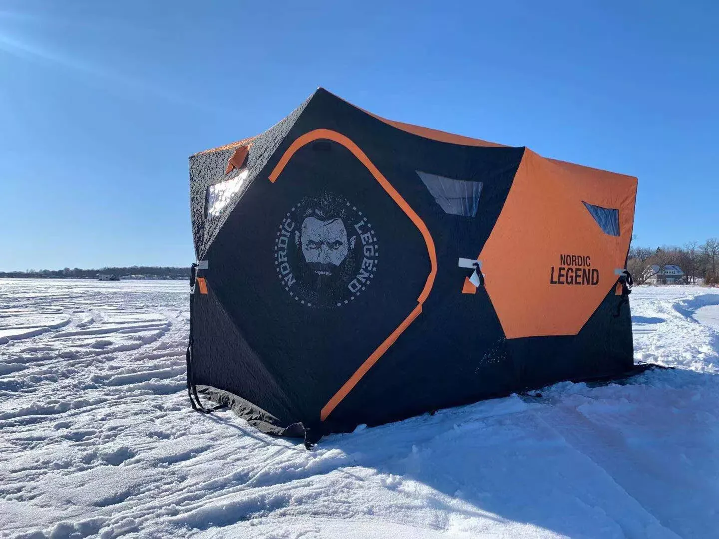 Nordic Legend Aurora Double Hub 6 Person Tent Ice Fishing Shelter