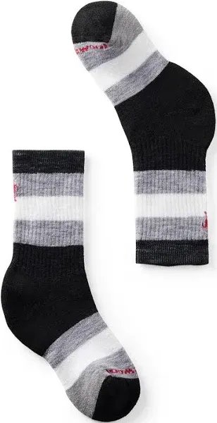 Smartwool Kids' Hike Full Cushion Striped Crew Socks