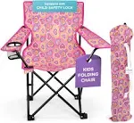 Folding Chair | Beach Chair with Safety Lock- Camping Chair for Boyos Girls w...