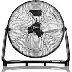 Simple Deluxe 3-Speed High Velocity Heavy Duty Metal Industrial Floor Fans Quiet