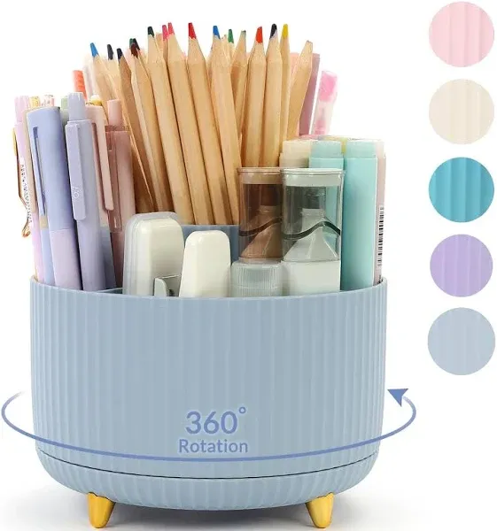 Skydue 360 Degree Rotating Desk Organizer