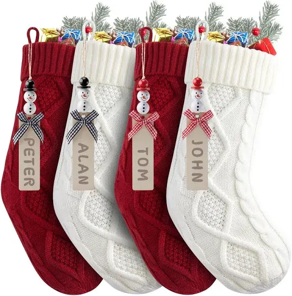 Personalized Christmas Hanging Stockings