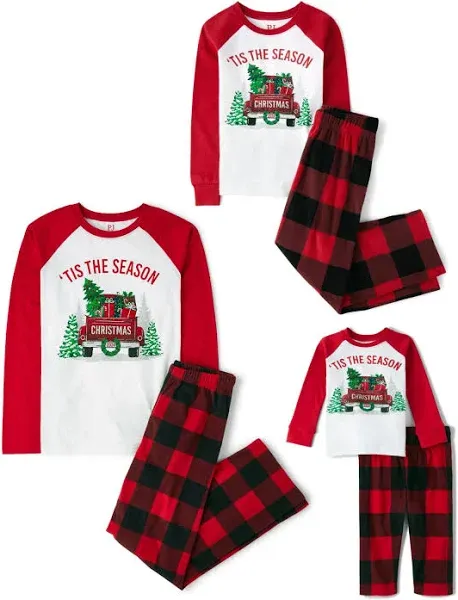 The Children's Place Unisex Kids Matching Snug Fit Cotton Pajama Sets