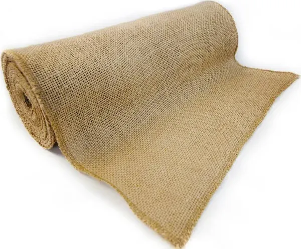 RichCraft 12" x 10yd NO-FRAY Burlap Roll Table Runner Fabric