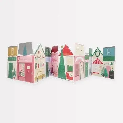 Meri Meri Christmas Street Concertina Advent Calendar