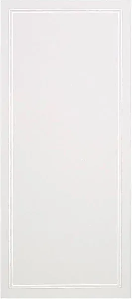 Gartner Studios Pearl White Trifold Wedding Program, Print at Home, 8.5” x 11” Unfolded, 50 Count