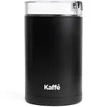 Kaffe Electric Coffee Grinder with Cleaning Brush - Black