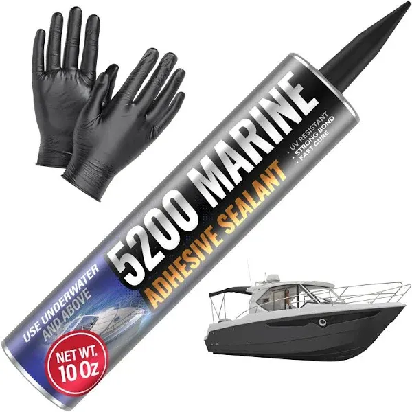 FORTIVO 5200 Marine Sealant Fast Cure High Bond Strength UV Resistant Underwater Sealant