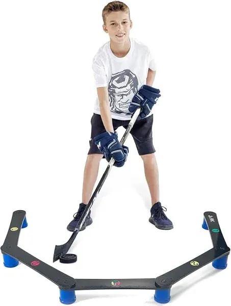 Hockey Revolution Stickhandling Training Aid MY ENEMY, Hockey Equipment for Puck Control, Reaction Time and Coordination