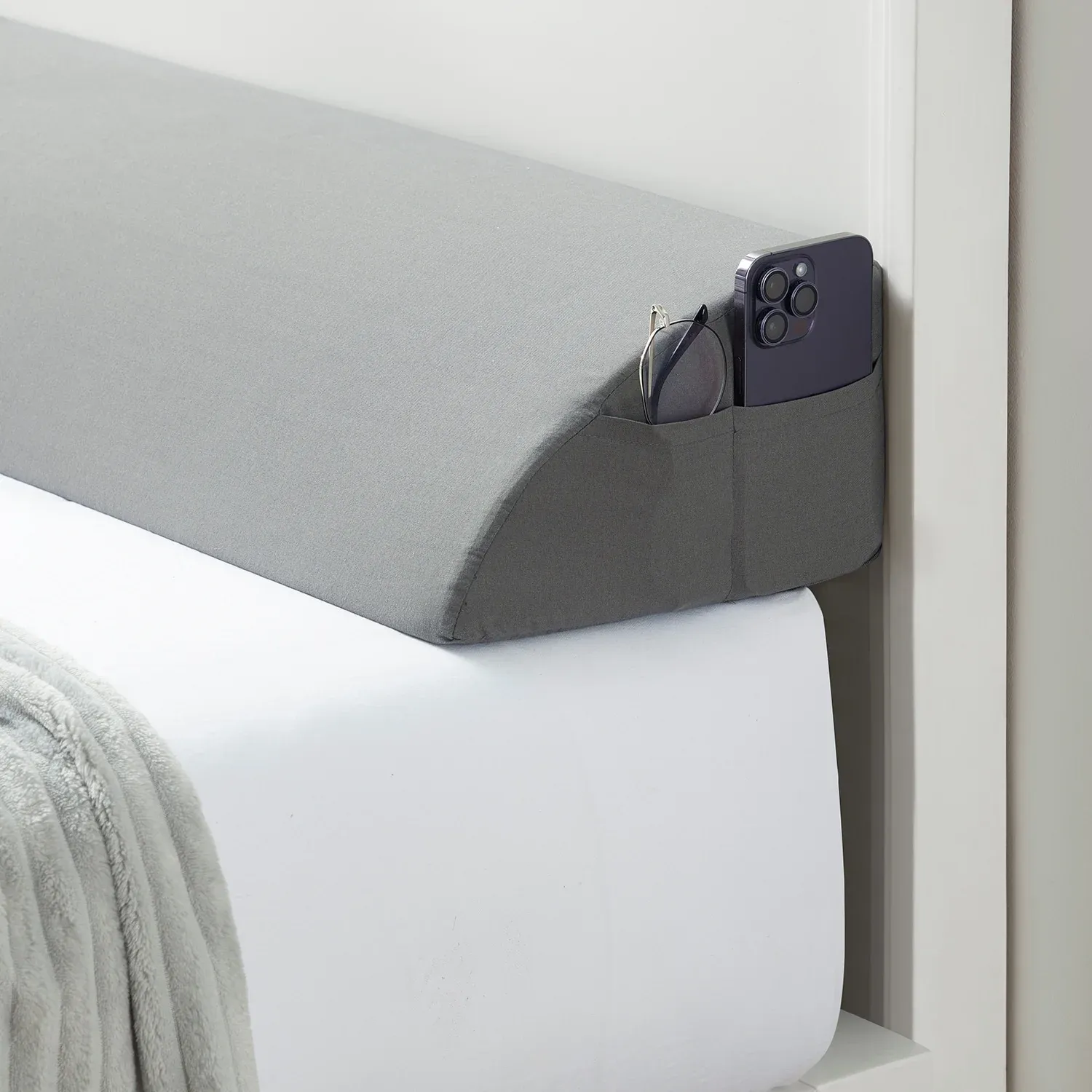 Nestl Bed Wedge Pillow for Headboard