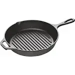 Lodge Mfg Co Lodge Cast Iron Grill Pan Skillet