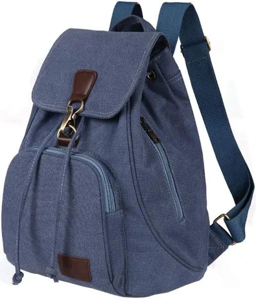 WITERY Women's Retro Canvas Backpack