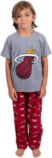 Ultra Game Youth NBA Official 2 Piece T-Shirt & Lounge Pants Pajama Set