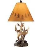 Signature Design by Ashley L316984 Antlers Table Lamp - Pair