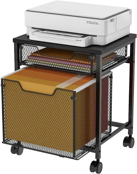 Rolling File Cabinet Cart