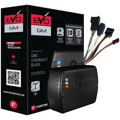 EVOGMT1 Fortin Remote Start Module and T-Harness for 10-22 GM Standard-Key Vehicles