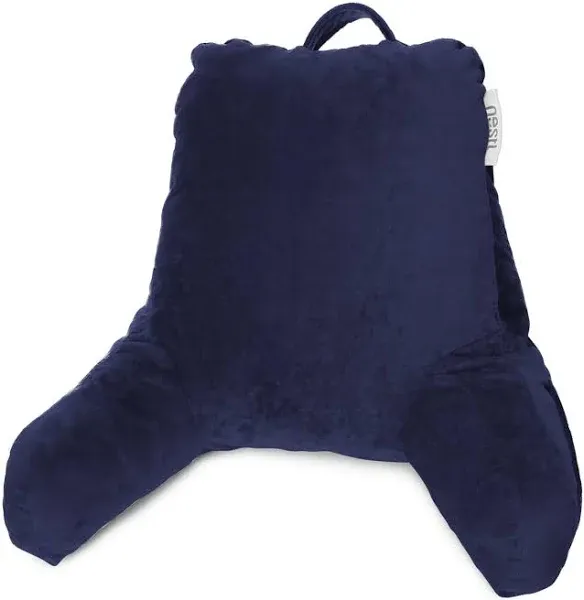 Nestl Backrest Reading Pillow with Arms - Shredded Memory