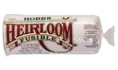 Hobbs Heirloom 80/20 Fusible Cotton Batting Crib 45" x 60"