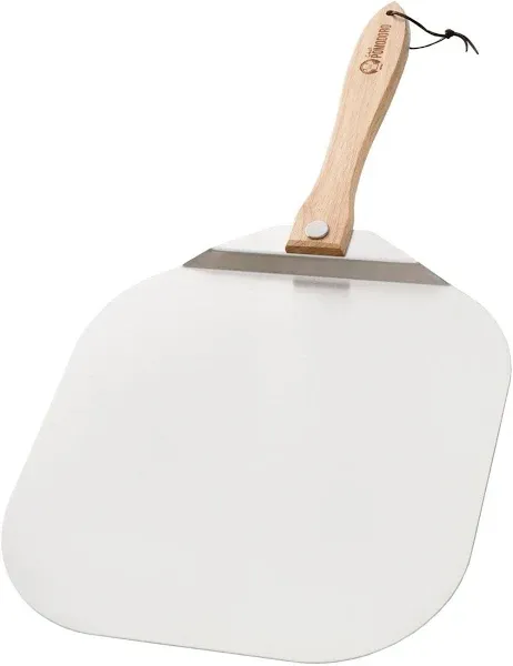 Aluminum Metal Pizza Peel with Foldable Wood Handle