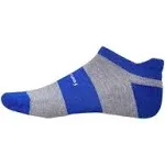 Feetures High Performance Max Cushion No Show Tab Boost Blue / Large