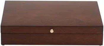 Reed & Barton Mahogany Flatware Chest