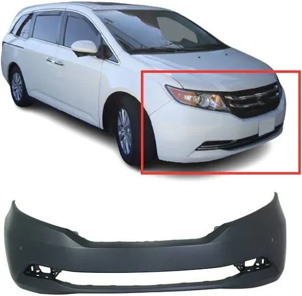 Front Bumper Cover for Honda Odyssey (2011-2017)