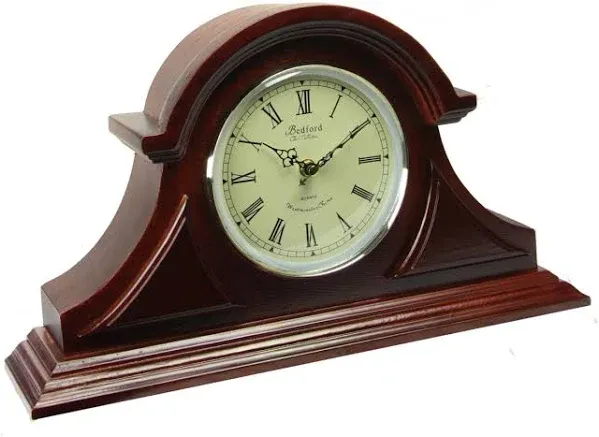 Clock Collection Redwood Mantel Clock with Chime